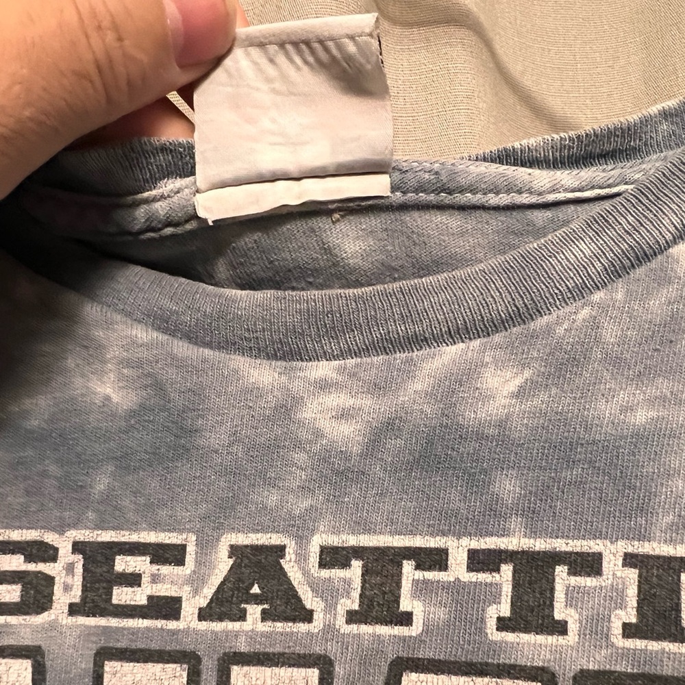 Seattle Seahawks tie-dye short sleeved t-shirt - Picture 4 of 6